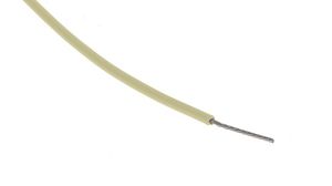 Stranded Wire PTFE 0.12mm² Silver-Plated Copper Yellow 100m